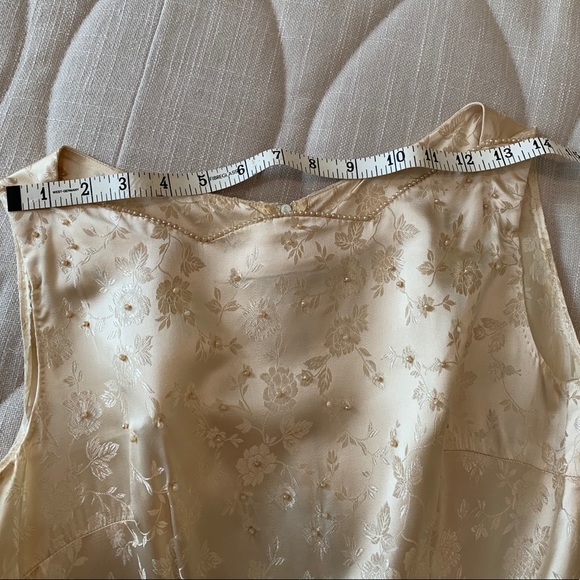 Vintage 1961 Handmade Wedding Dress w/veil sz 6-8 - Picture 9 of 16